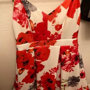 Formal floral dress